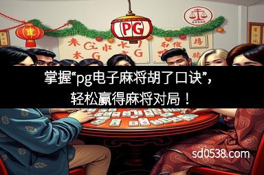 掌握“pg电子麻将胡了口诀”，轻松赢得麻将对局！